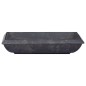 vidaXL Waschbecken Schwarz 50x35x10 cm Marmor vidaXL Waschbecken Schwarz 50x35x10 cm Marmor