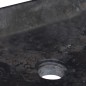 vidaXL Waschbecken Schwarz 50x35x10 cm Marmor vidaXL Waschbecken Schwarz 50x35x10 cm Marmor