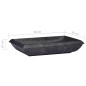 vidaXL Waschbecken Schwarz 50x35x10 cm Marmor vidaXL Waschbecken Schwarz 50x35x10 cm Marmor