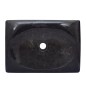 vidaXL Waschbecken Schwarz 50x35x10 cm Marmor vidaXL Waschbecken Schwarz 50x35x10 cm Marmor