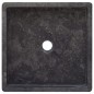 vidaXL Waschbecken Schwarz 40x40x10 cm Marmor vidaXL Waschbecken Schwarz 40x40x10 cm Marmor