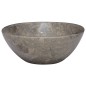 vidaXL Waschbecken Grau 53x40x15 cm Marmor vidaXL Waschbecken Grau 53x40x15 cm Marmor