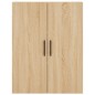 Highboard Sonoma-Eiche 69,5x34x180 cm Holzwerkstoff Highboard Sonoma-Eiche 69,5x34x180 cm Holzwerkstoff