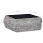 vidaXL Waschbecken Schwarz 30x30x13 cm Marmor vidaXL Waschbecken Schwarz 30x30x13 cm Marmor