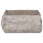 vidaXL Waschbecken Grau 30x30x13 cm Marmor vidaXL Waschbecken Grau 30x30x13 cm Marmor
