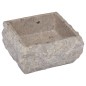 vidaXL Waschbecken Grau 30x30x13 cm Marmor vidaXL Waschbecken Grau 30x30x13 cm Marmor