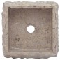vidaXL Waschbecken Grau 30x30x13 cm Marmor vidaXL Waschbecken Grau 30x30x13 cm Marmor