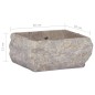 vidaXL Waschbecken Grau 30x30x13 cm Marmor vidaXL Waschbecken Grau 30x30x13 cm Marmor