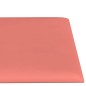 Wandpaneele 12 Stk. Rosa 60x15 cm Samt 1,08 m²