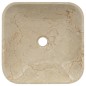 vidaXL Waschbecken Creme 40x40x10 cm Marmor vidaXL Waschbecken Creme 40x40x10 cm Marmor