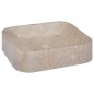 vidaXL Waschbecken Grau 40x40x10 cm Marmor vidaXL Waschbecken Grau 40x40x10 cm Marmor