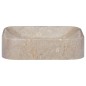 vidaXL Waschbecken Grau 40x40x10 cm Marmor vidaXL Waschbecken Grau 40x40x10 cm Marmor