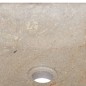 vidaXL Waschbecken Grau 40x40x10 cm Marmor vidaXL Waschbecken Grau 40x40x10 cm Marmor