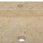 vidaXL Waschbecken Creme 40x40x12 cm Marmor vidaXL Waschbecken Creme 40x40x12 cm Marmor