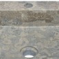 vidaXL Waschbecken Grau 40x40x12 cm Marmor vidaXL Waschbecken Grau 40x40x12 cm Marmor