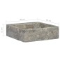 vidaXL Waschbecken Grau 40x40x12 cm Marmor vidaXL Waschbecken Grau 40x40x12 cm Marmor