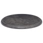 vidaXL Tischplatte Schwarz Ø40x2,5 cm Marmor vidaXL Tischplatte Schwarz Ø40x2,5 cm Marmor