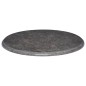 vidaXL Tischplatte Schwarz Ø60x2,5 cm Marmor vidaXL Tischplatte Schwarz Ø60x2,5 cm Marmor