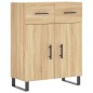 Highboard Sonoma-Eiche 69,5x34x180 cm Holzwerkstoff Highboard Sonoma-Eiche 69,5x34x180 cm Holzwerkstoff