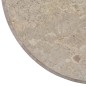 vidaXL Tischplatte Grau Ø60x2,5 cm Marmor vidaXL Tischplatte Grau Ø60x2,5 cm Marmor