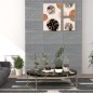 vidaXL 3D Tapete Ziegelstein Selbstklebend 10 Stk. Anthrazit vidaXL 3D Tapete Ziegelstein Selbstklebend 10 Stk. Anthrazit
