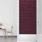Wandpaneele 12 Stk. Lila 30x15 cm Stoff 0,54 m² Wandpaneele 12 Stk. Lila 30x15 cm Stoff 0,54 m²