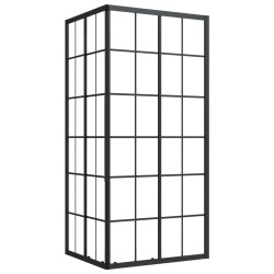 vidaXL Duschkabine ESG 90x70x180 cm