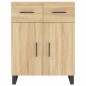 Highboard Sonoma-Eiche 69,5x34x180 cm Holzwerkstoff Highboard Sonoma-Eiche 69,5x34x180 cm Holzwerkstoff