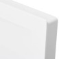 vidaXL Duschnische mit 3 Fächern Mattweiß 41x99x9 cm vidaXL Duschnische mit 3 Fächern Mattweiß 41x99x9 cm