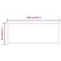 vidaXL LED-Badspiegel 100x40 cm vidaXL LED-Badspiegel 100x40 cm