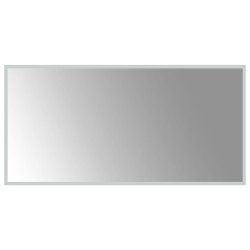 vidaXL LED-Badspiegel 100x50 cm