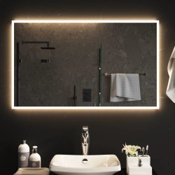 vidaXL LED-Badspiegel 100x60 cm