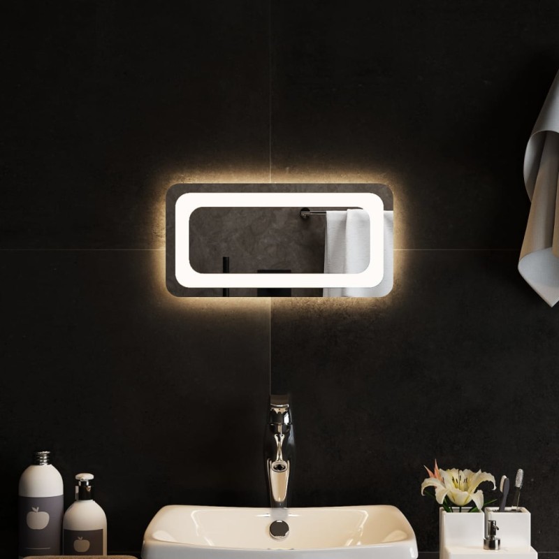 vidaXL LED-Badspiegel 40x20 cm vidaXL LED-Badspiegel 40x20 cm