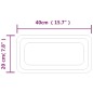 vidaXL LED-Badspiegel 40x20 cm vidaXL LED-Badspiegel 40x20 cm