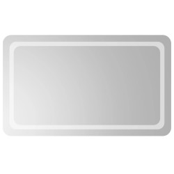 vidaXL LED-Badspiegel 100x60 cm