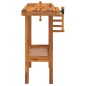 vidaXL Werkbank mit Schraubstöcken 92x48x83 cm Massivholz Akazie vidaXL Werkbank mit Schraubstöcken 92x48x83 cm Massivholz Akazie
