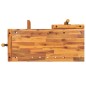 vidaXL Werkbank mit Schraubstöcken 92x48x83 cm Massivholz Akazie vidaXL Werkbank mit Schraubstöcken 92x48x83 cm Massivholz Akazie