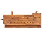 vidaXL Werkbank mit Schubladen Schraubstöcken 124x52x83 cm Akazienholz vidaXL Werkbank mit Schubladen Schraubstöcken 124x52x83 cm Akazienholz