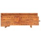 vidaXL Werkbank mit Schubladen Schraubstöcken 162x62x83 cm Akazienholz vidaXL Werkbank mit Schubladen Schraubstöcken 162x62x83 cm Akazienholz