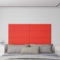 Wandpaneele 12 Stk. Rot 90x30 cm Kunstleder 3,24 m² Wandpaneele 12 Stk. Rot 90x30 cm Kunstleder 3,24 m²