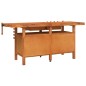 vidaXL Werkbank mit Schubladen Schraubstöcken 192x62x83 cm Akazienholz vidaXL Werkbank mit Schubladen Schraubstöcken 192x62x83 cm Akazienholz