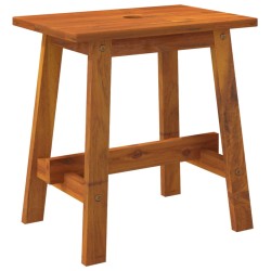 vidaXL Hocker 45x29x45 cm Rechteckig Massivholz Akazie