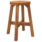 vidaXL Hocker Braun 38x38x45 cm Rund Massivholz Akazie vidaXL Hocker Braun 38x38x45 cm Rund Massivholz Akazie