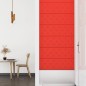 Wandpaneele 12 Stk. Rot 90x30 cm Kunstleder 3,24 m² Wandpaneele 12 Stk. Rot 90x30 cm Kunstleder 3,24 m²