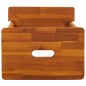 vidaXL Tritthocker mit 2 Stufen 40x38x50 cm Massivholz Akazie vidaXL Tritthocker mit 2 Stufen 40x38x50 cm Massivholz Akazie