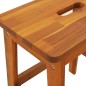 vidaXL Tritthocker mit 2 Stufen 40x38x50 cm Massivholz Akazie vidaXL Tritthocker mit 2 Stufen 40x38x50 cm Massivholz Akazie