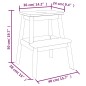 vidaXL Tritthocker mit 2 Stufen 40x38x50 cm Massivholz Akazie vidaXL Tritthocker mit 2 Stufen 40x38x50 cm Massivholz Akazie