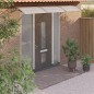 vidaXL Türvordach Grau 300x80 cm Polycarbonat vidaXL Türvordach Grau 300x80 cm Polycarbonat