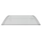 vidaXL Türvordach Grau und Transparent 80x75 cm Polycarbonat vidaXL Türvordach Grau und Transparent 80x75 cm Polycarbonat