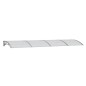vidaXL Türvordach Grau 350x100 cm Polycarbonat vidaXL Türvordach Grau 350x100 cm Polycarbonat
